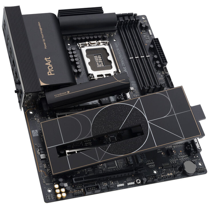 ASUS ProArt Z890-Creator WiFi motherboard, LGA 1851 socket, Intel Z890, ATX, DDR5 image number 1