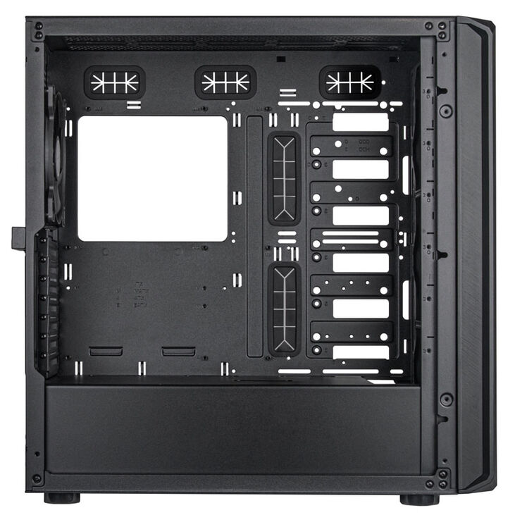 SilverStone SST-SED1-B Seta D1 Midi-Tower - schwarz image number 4