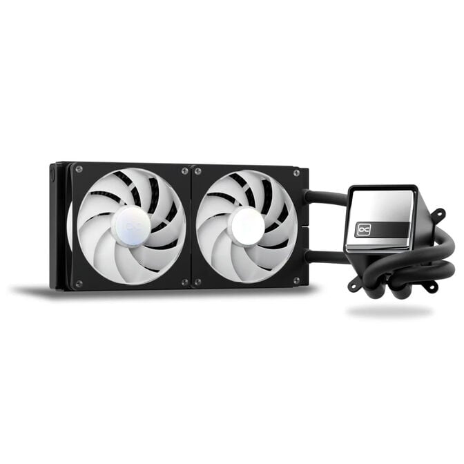 Alphacool Core 2 XT 280mm AiO-Wasserk&uuml;hlung, ARGB, DC-LT 3 - schwarz image number 1