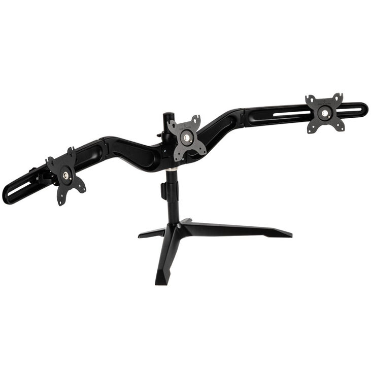 SilverStone SST-ARM31BS - Triple Monitorarm - schwarz image number 0