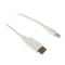 InLine Kabel Mini DisplayPort zu DisplayPort, wei&szlig; - 2m