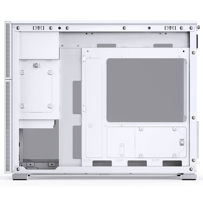 Jonsbo D31 Micro-ATX Geh&auml;use, Tempered Glass - wei&szlig; image number 5