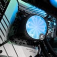 EK Water Blocks EK-Nucleus AIO Replacement Cover - Creator Kit image number null
