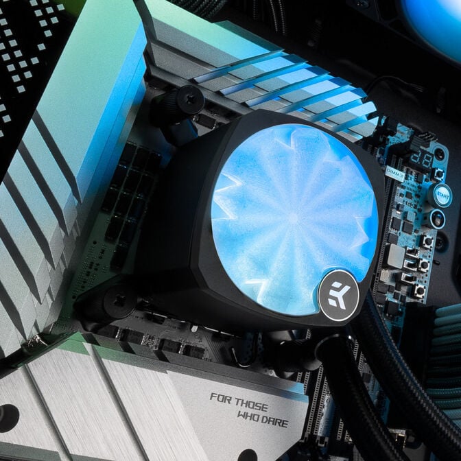 EK Water Blocks EK-Nucleus AIO Replacement Cover - Creator Kit image number 2