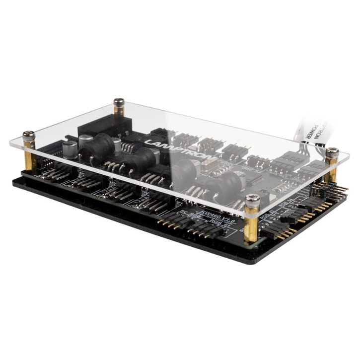 Lamptron RW460 Steuerung für Wasserkühlungen - schwarz image number 3