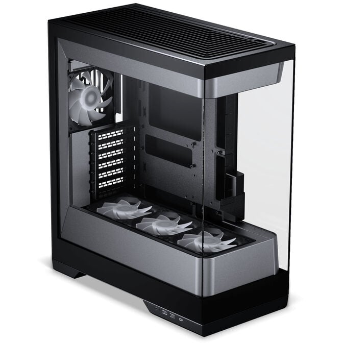 Phanteks Evolv S2 PC Case, Midi Tower, E-ATX, RGB, Tempered Glass - Black image number 3