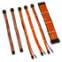 Kolink Core Adept Braided Cable Extension Kit - Orange image number null