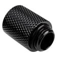 Alphacool Eiszapfen Extension 20mm G1/4 Female to G1/4 Male - Black image number null