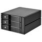 SilverStone SST-FS303-12G External 3.5-Inch Enclosure, 3-Bay - Black