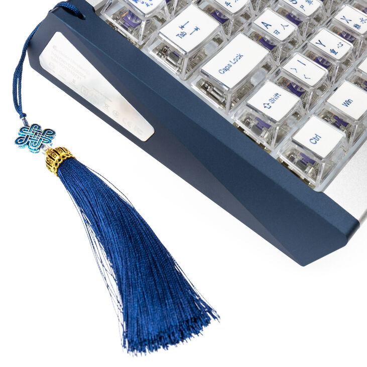 Ducky Year of the Dragon Gaming Keyboard, 75%, Hot-Swap capable, RGB, ISO - MX2A Purple image number 7