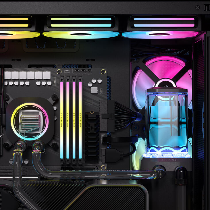 Corsair Hydro X iCUE Link XH405i RGB Elite - stealth gray image number 3
