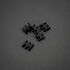 King Mod Service 4-Slot Kabelkamm 3mm klein - schwarz - 5er Set image number null