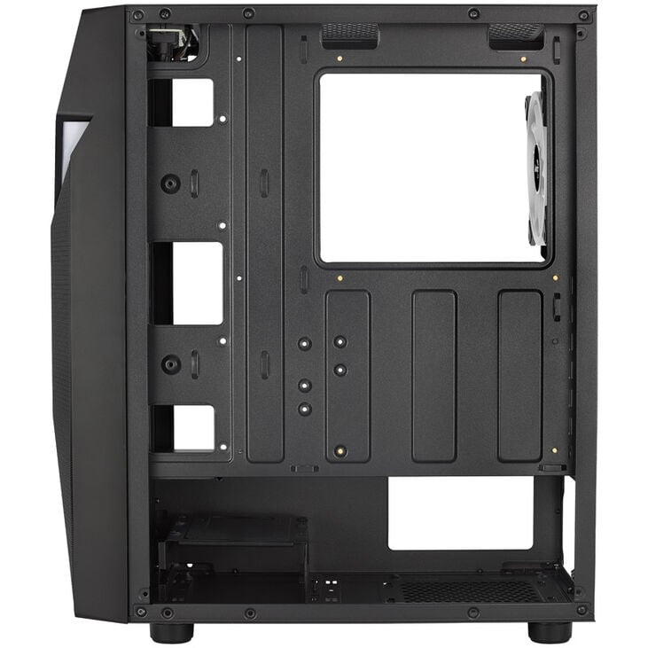 Aerocool Scape-G-BK-v2 Mid Tower, Tempered Glass, FRGB - Black image number 6