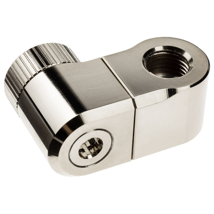 EK Water Blocks EK-Quantum Torque G1/4 inch double extension offset MF 28 - nickel image number 1