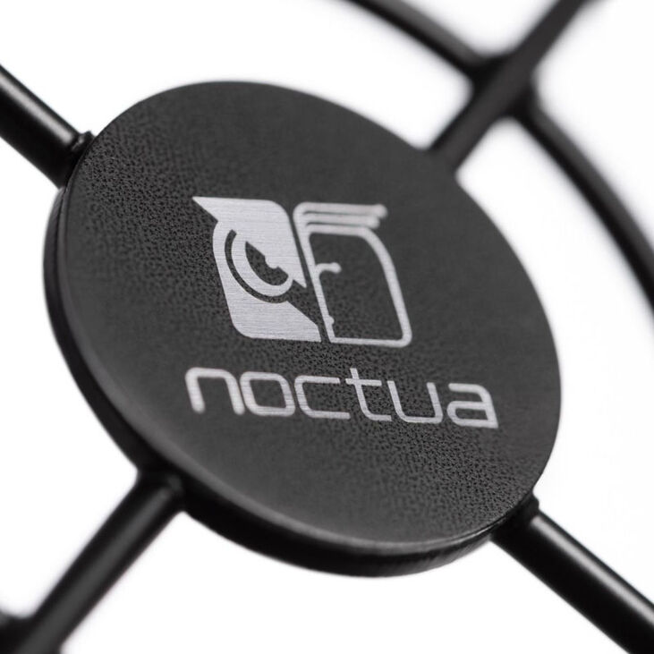 Noctua NA-FG1-4 Sx2 Fan Grill, 40 mm - black image number 3