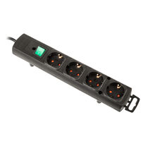 Brennenstuhl Comfort-Line Plus Power Strip, 4-way - black
