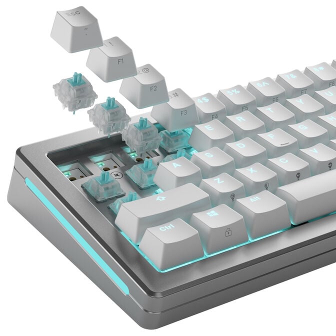 Glorious Lynx Silent Switches, mechanisch, 5-Pin, linear, MX-Stem, 40g - lubed, 36 St&uuml;ck image number 8