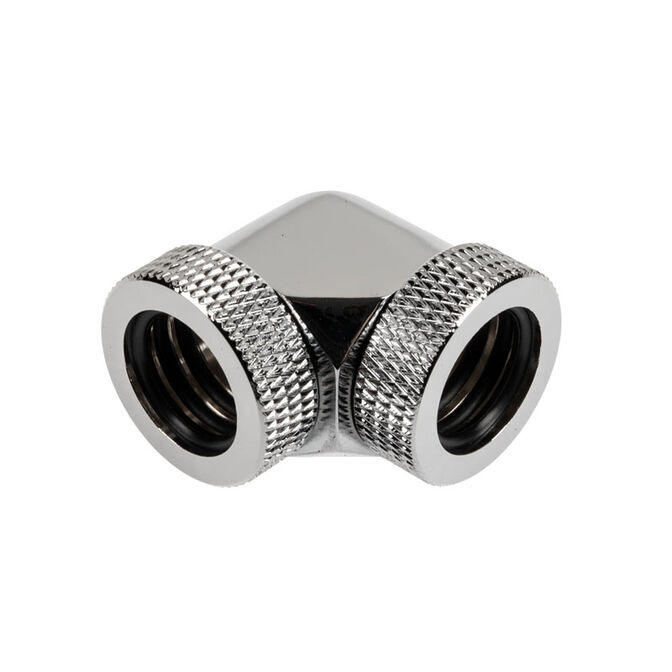 Raijintek Pelias D160906, 16mm, 90 Grad Adapter - 6er-Pack, silber image number 2
