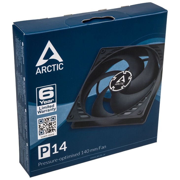 Arctic P14 Fan, black - 140mm image number 4