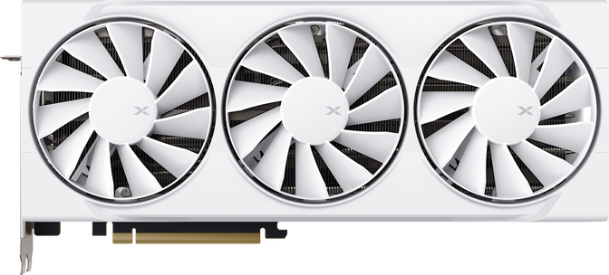 XFX Swift Radeon RX 9070 XT White Triple Fan Gaming Edition, 16384 MB GDDR6 image number 4