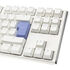 Ducky One 3 Classic Pure White TKL Gaming Tastatur, RGB LED - MX-Clear image number null