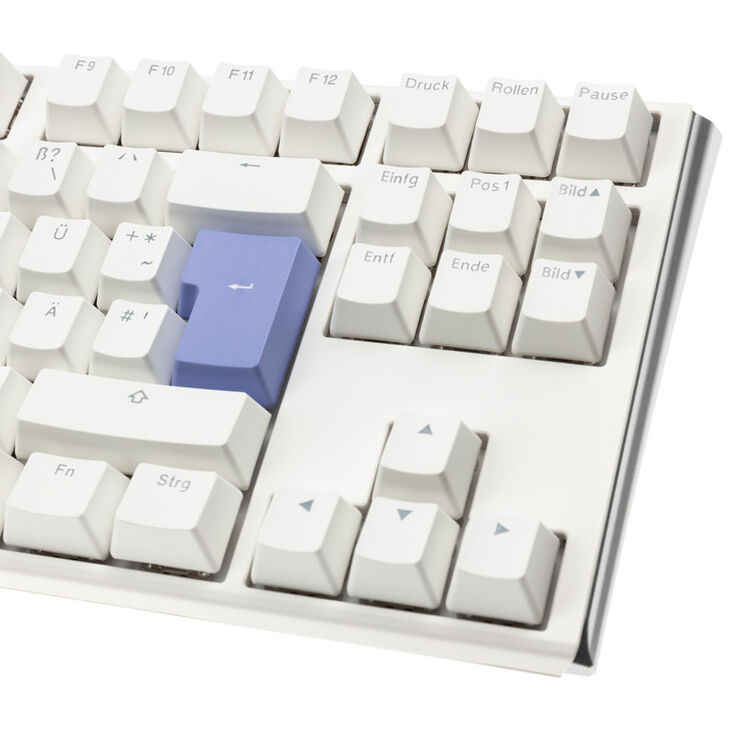 Ducky One 3 Classic Pure White TKL Gaming Tastatur, RGB LED - MX-Clear image number 7