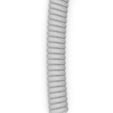 Glorious Coiled Cable Ghost White, USB-C auf USB-A Spiralkabel - 1,37m, wei&szlig; image number null