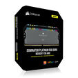 Corsair Dominator Platinum RGB DDR5-6000 RAM, CL30, EXPO - 64 GB Dual-Kit, grau image number null