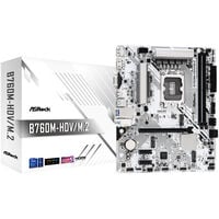 ASRock B760M-HDV/M.2, Intel B760 Mainboard - Sockel 1700, DDR5