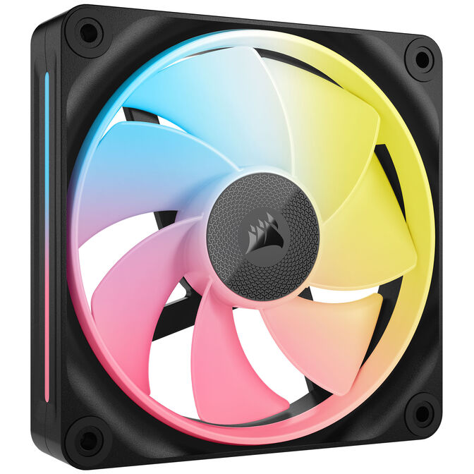 Corsair iCUE Link LX120-R RGB Fan, PWM - 3-Pack, 120mm, black image number 4