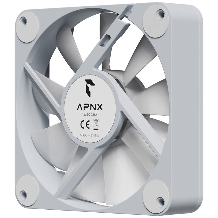 APNX FP1-R PWM Fan, Reversed, RGB - white, 120mm image number 6