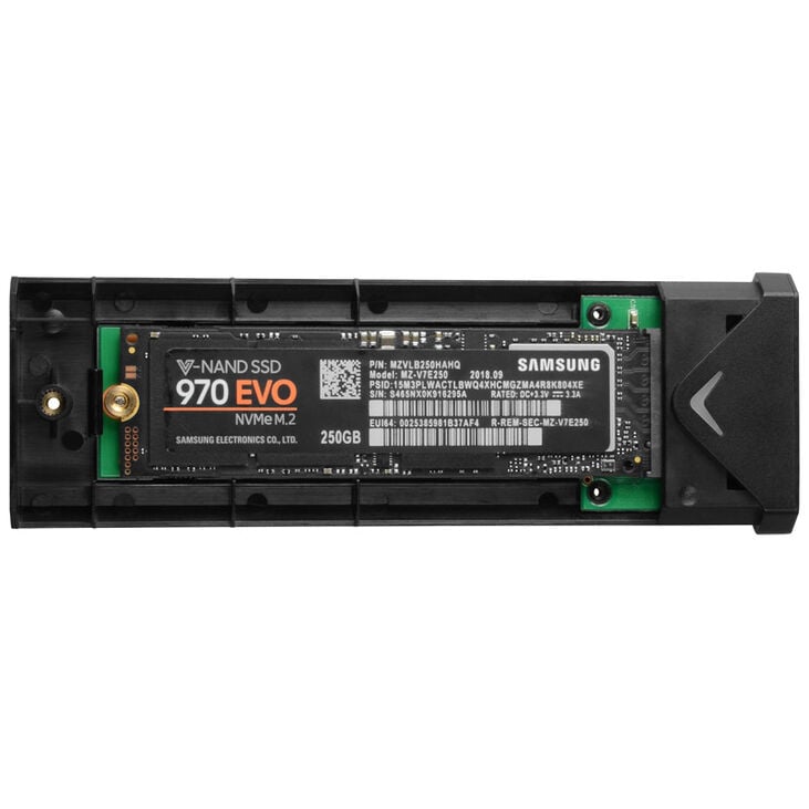AXAGON EEM2-UG2 external M.2 enclosure, USB-C 3.1, M.2 NVMe SSD image number 4