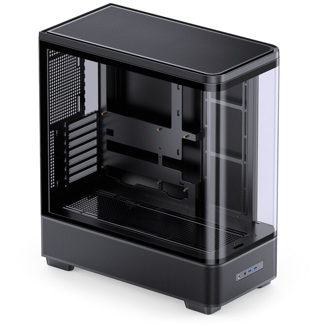 Jonsbo TK-5 PC-Geh&auml;use, Midi-Tower, ATX, Tempered Glass - schwarz image number 3
