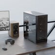 APNX Creator C1-R PC-Geh&auml;use, Midi-Tower, ATX, Tempered Glass - schwarz image number null