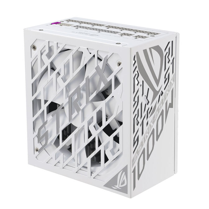 ASUS ROG Strix 1000W Platinum, 80 PLUS Platinum power supply, modular, PCIe 5.1 - 1,000 watts, white image number 5