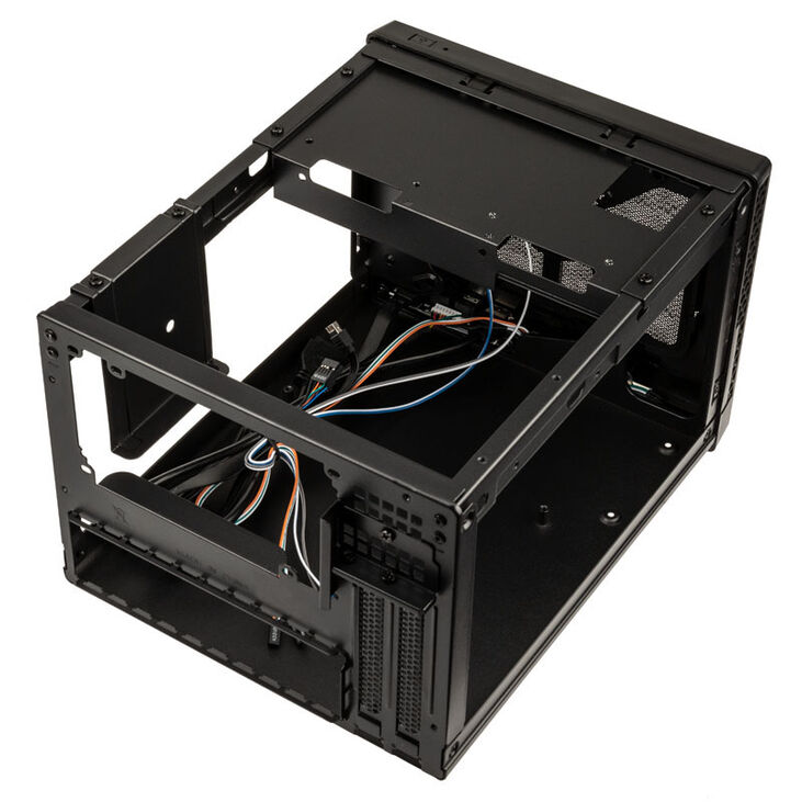 SilverStone SST-SG13B-C Sugo 13, Mini-ITX Gehäuse, Mesh Front Panel, USB Type C - schwarz image number 3