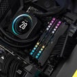 Corsair Dominator Platinum RGB DDR5-6000 RAM, CL30, EXPO - 64 GB Dual-Kit, grau image number null