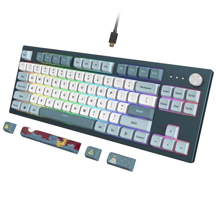 Montech MKey TKL Freedom Gaming Tastatur - GateronG Pro 2.0 Yellow (US) image number 1