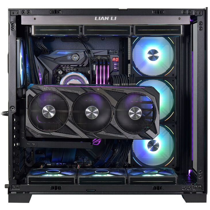 Lian Li O11 Dynamic EVO, Tempered Glass - grau image number 2