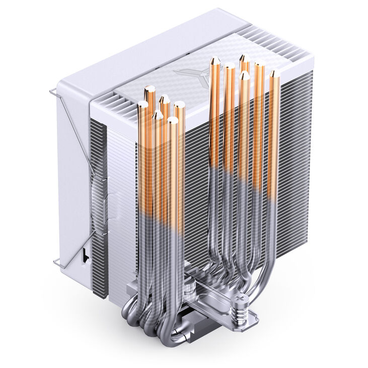 Jonsbo CR-1000MAX CPU cooler, 120mm, ARGB - white image number 9