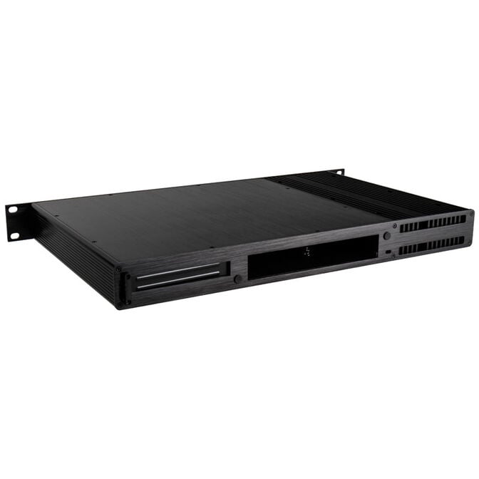 Akasa Galileo TU3 Thin-Mini-ITX 1U case, OEM - black image number 1