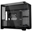 Lian Li O11 Vision-M PC-Geh&auml;use, Micro-ATX, Tempered Glass - schwarz image number null