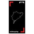 Speedy Rugs N&uuml;rburgring P90 Premium Rot image number null