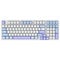 VGN V98Pro V2 Gaming Tastatur, Crystal Wine - Sea Salt (US)