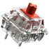 Glorious Fox Switches, Mechanical, 3-Pin, Linear, MX-Stem, 45g - 110 Pieces image number null