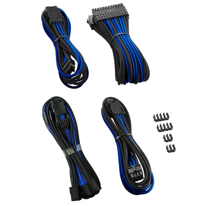CableMod PRO ModMesh 12VHPWR Cable Extension Kit - schwarz/blau image number 0