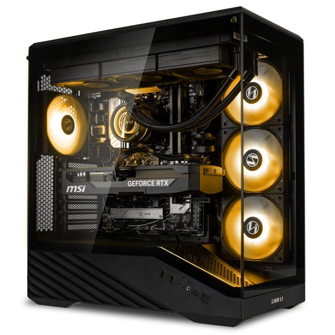 WQHD Gaming PC, AMD Ryzen 7 9800X3D, GeForce RTX 5070 Ti, 32GB DDR5 RAM - King Deal image number 0