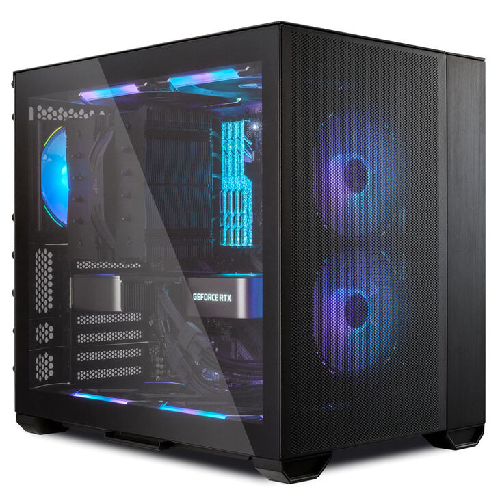 Lian Li O11 Air Mini, Midi-Tower, Tempered Glass - schwarz image number 9