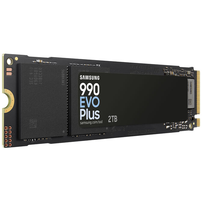 Samsung 990 Evo Plus NVMe 2.0 SSD, PCIe 4.0 x4 / 5.0 x2, Typ 2280 - 2 TB image number 1