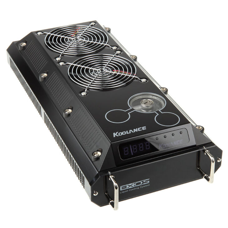 Koolance Exos-2 V2 Water Cooling System - Black image number 0